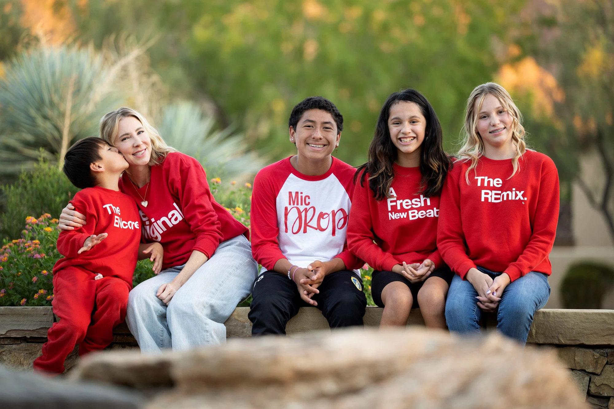 Founder Darcy's family