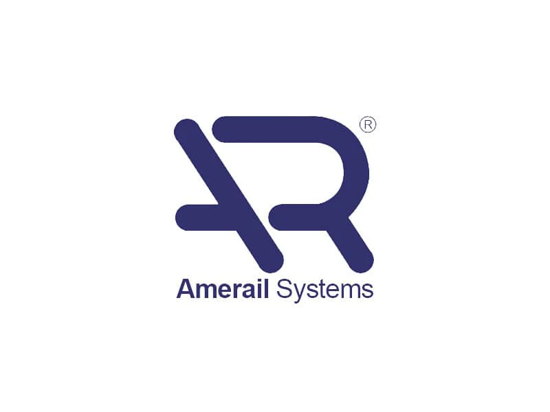 Amerail Systems logo featuring stylized "AR" in blue, representing a partner in child safety and advocacy initiatives.