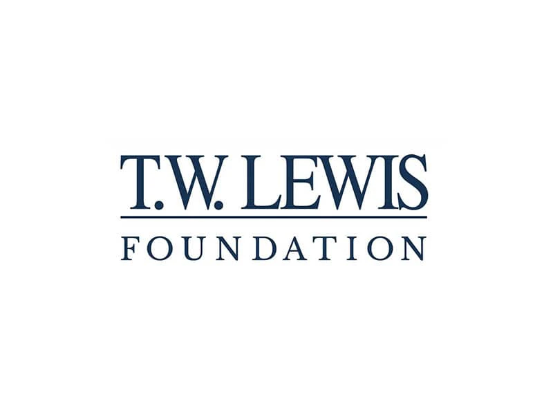 T.W. Lewis Foundation logo, supporting the Center for the Rights of Abused Children and advocacy for child safety and protection.